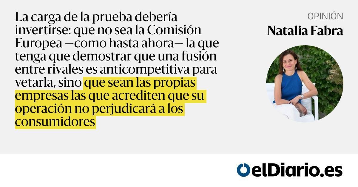 ¿Qué control de fusiones queremos para Europa?