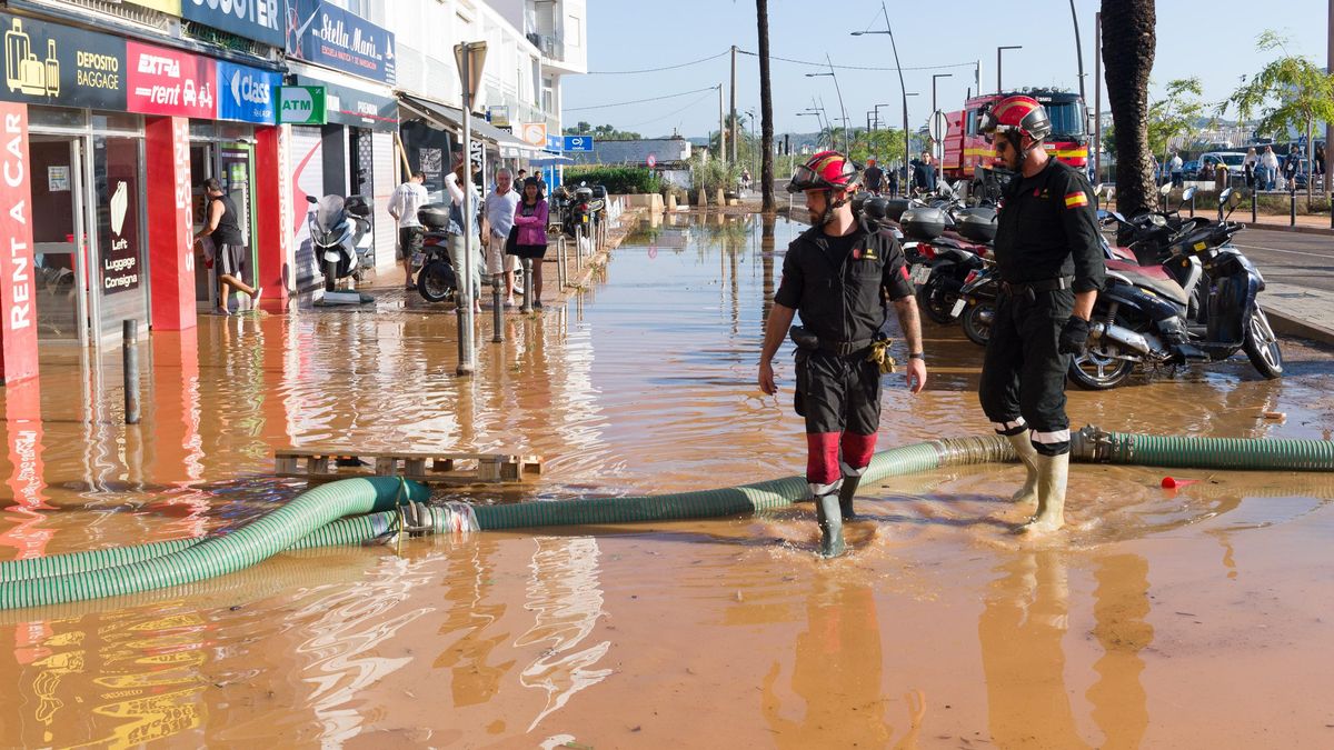 L'Aemet activa l'alerta taronja a Eivissa i Formentera davant l'arribada de la dana Alice