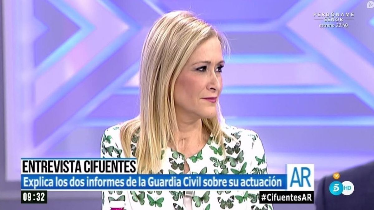 Cifuentes: "Quieren que tenga que ir a hacer el paseíllo"