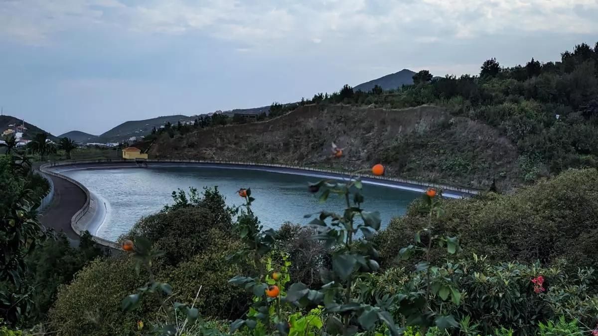 Imagen de archivo de la balsa de Los Galguitos, en San Andrés y Sauces.