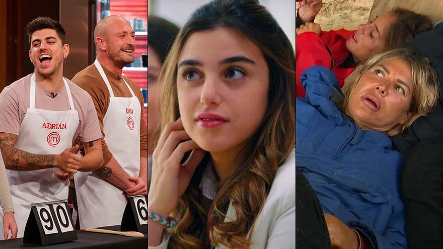 'MasterChef' (14.2%), 'Hermanos' (13.2%) y 'Supervivientes: Última hora' (12.2%) se reparten una igualada noche de julio