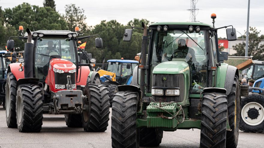 Cuatro puntos 'calientes' de Castilla-La Mancha por las protestas del campo el 14 de febrero