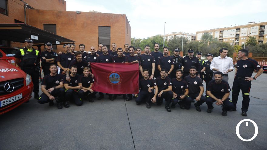 Los bomberos de Córdoba parten hacia Valencia: este es el operativo desplegado