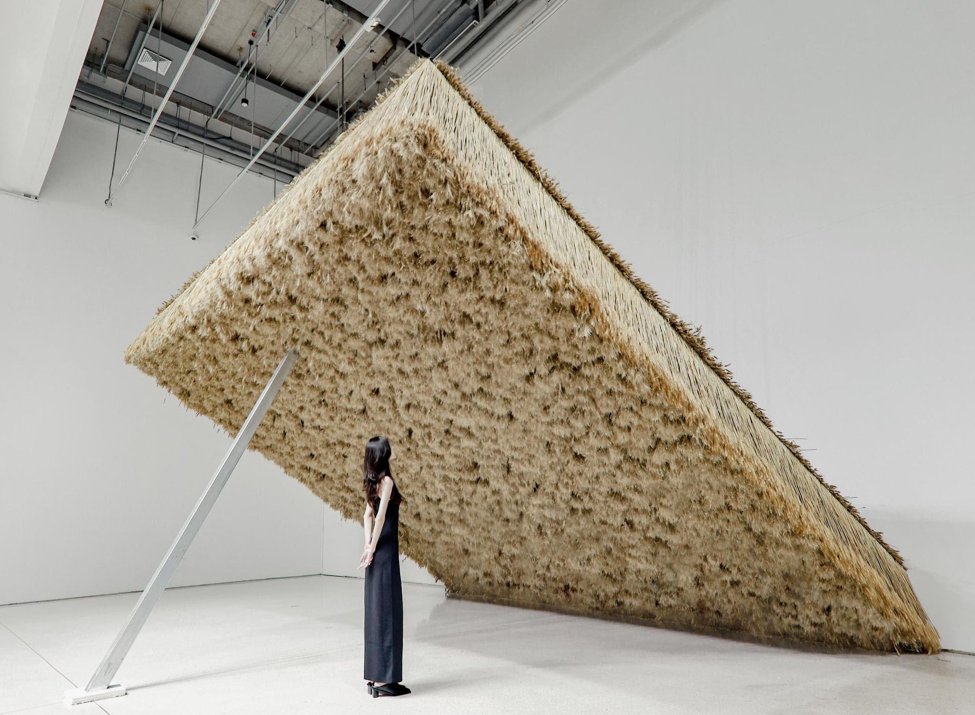 Obra de Tadao Cern, artista que participa en la sexta edición de Flora