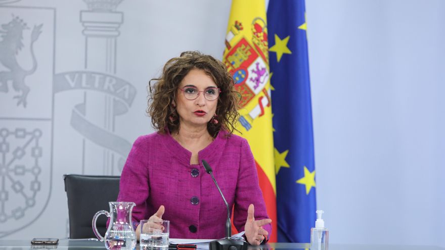 La portavoz del Gobierno y ministra de Hacienda, María Jesús Montero
