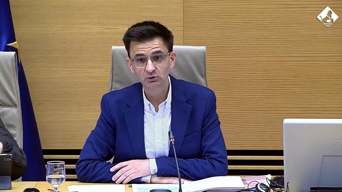 José Pablo López en Comisión Mixta