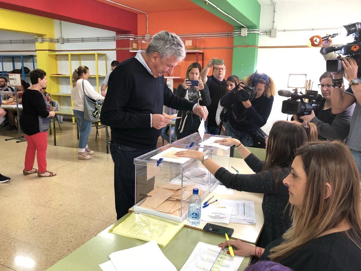 El candidato al Congreso de Nueva Canarias por la provincia de Las Palmas, Pedro Quevedo.