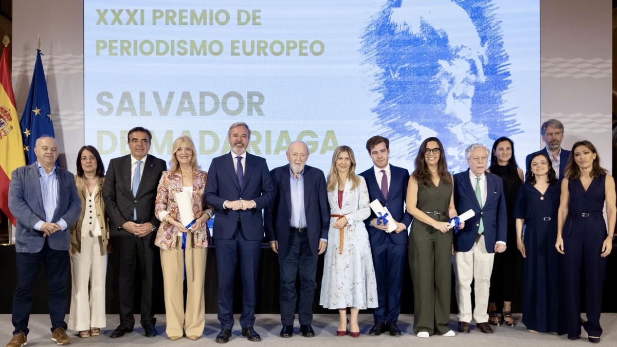 Entrega del XXXI Premio de Periodismo Europeo Salvador de Madariaga.