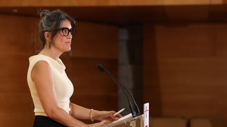 La portavoz de Más Madrid en la Asamblea, Manuela Bergerot