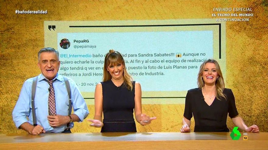 Wyoming, tras el 'baño de realidad' a Sandra Sabatés: "Me voy a 'El Hormiguero', ¡qué vergüenza!"