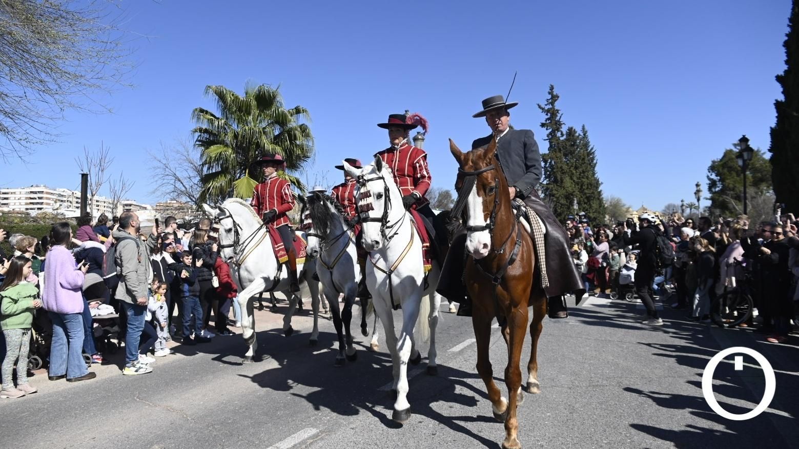Marcha hípica por el día de Andalucía