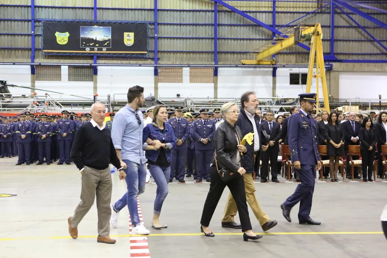 Funeral por los militares del SAR fallecidos en accidente de helicóptero.  (ALEJANDRO RAMOS)
