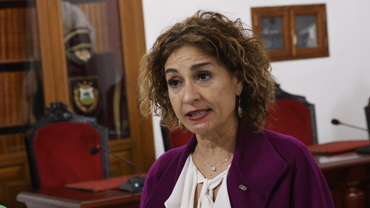 La Vicepresidenta del Gobierno María Jesús Montero visita Montoro