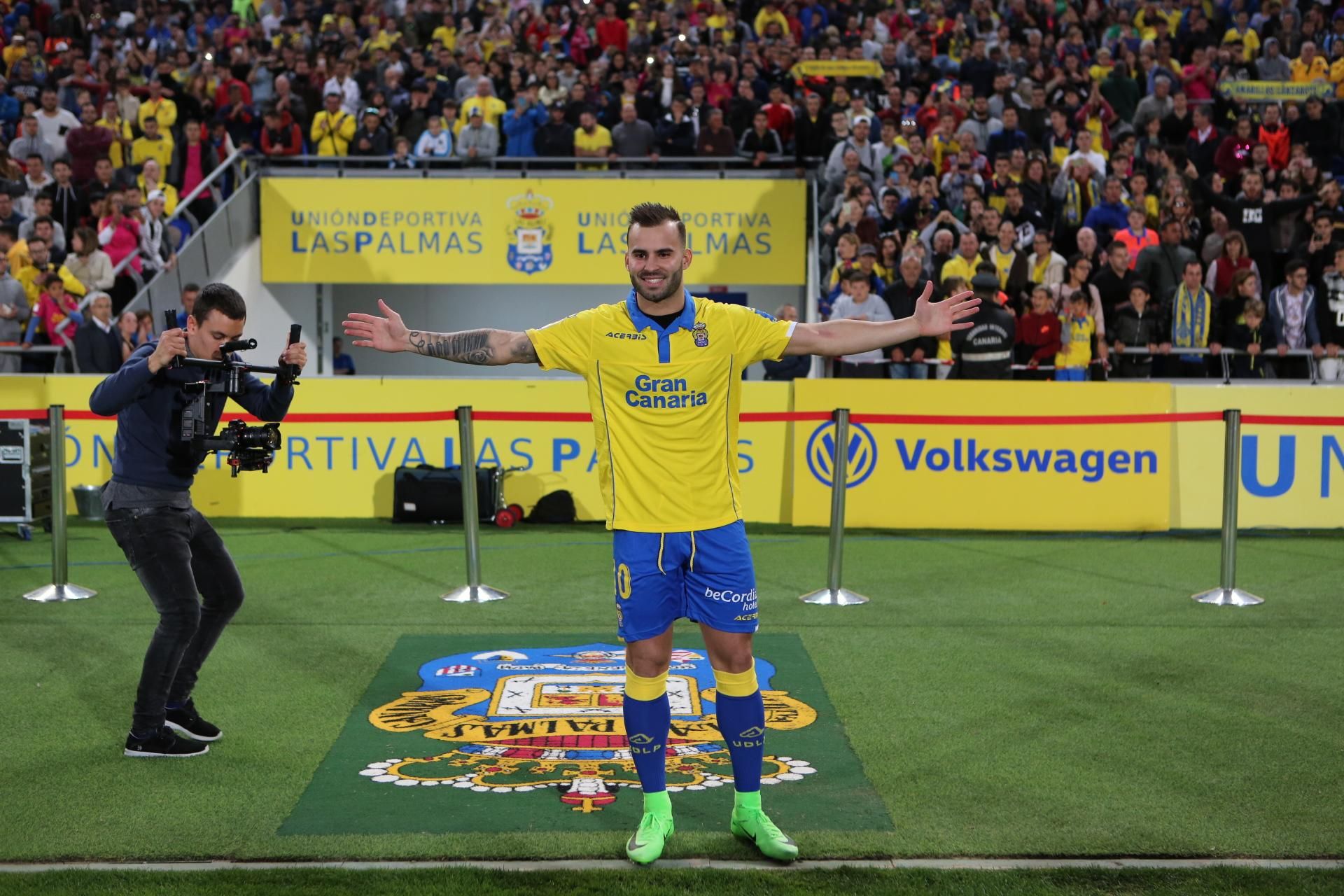 Presentación oficial de Jesé. Alejandro Ramos.
