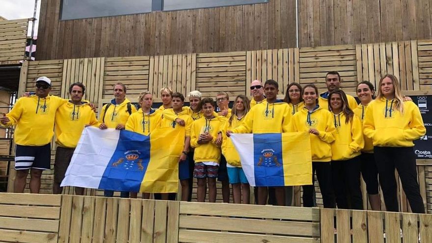 Lucía Machado, campeona de España de Surf