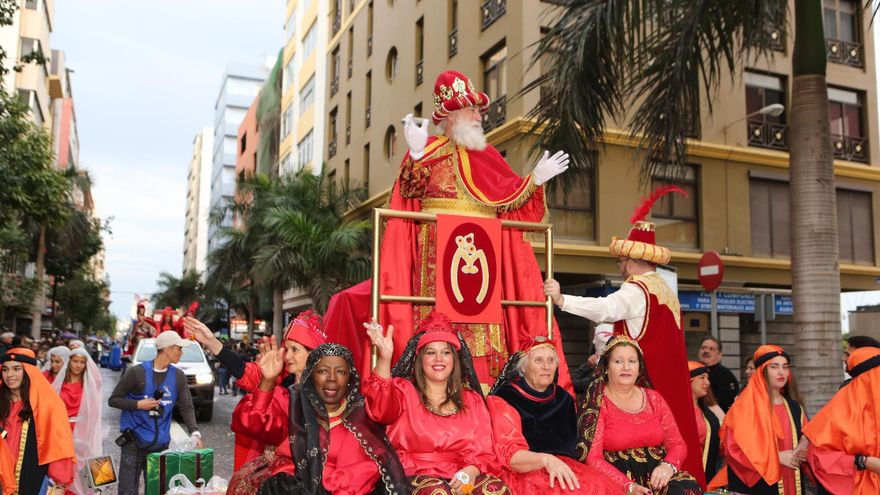 ¿Cuál es el recorrido de la Cabalgata de Reyes Magos 2023 en Las Palmas de Gran Canaria?