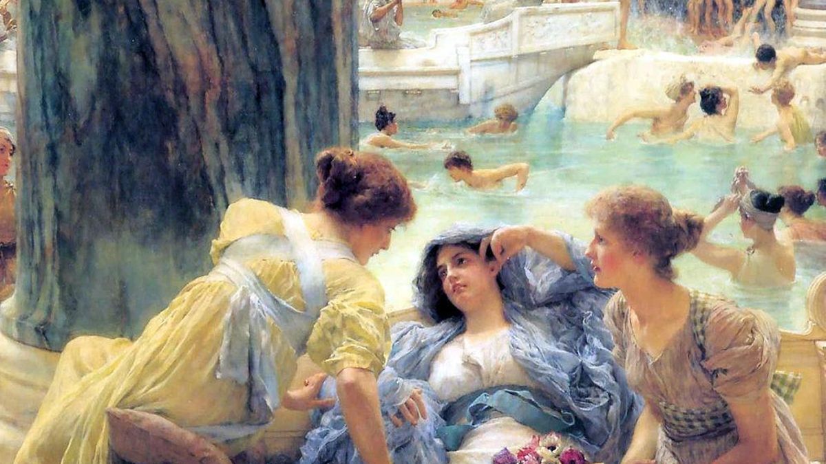 a mysterious woman gazes into the distance