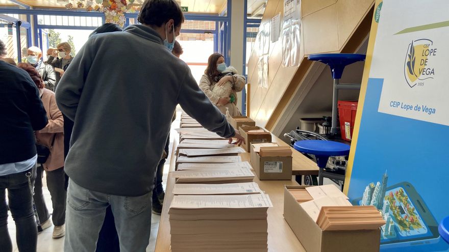 CEIP Lope de Vega, en Carabanchel, una de las rentas más bajas de Madrid