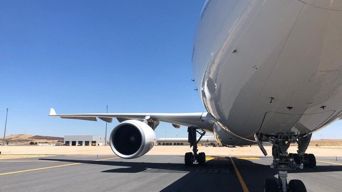 Avión de Iberia en Ciudad Real.