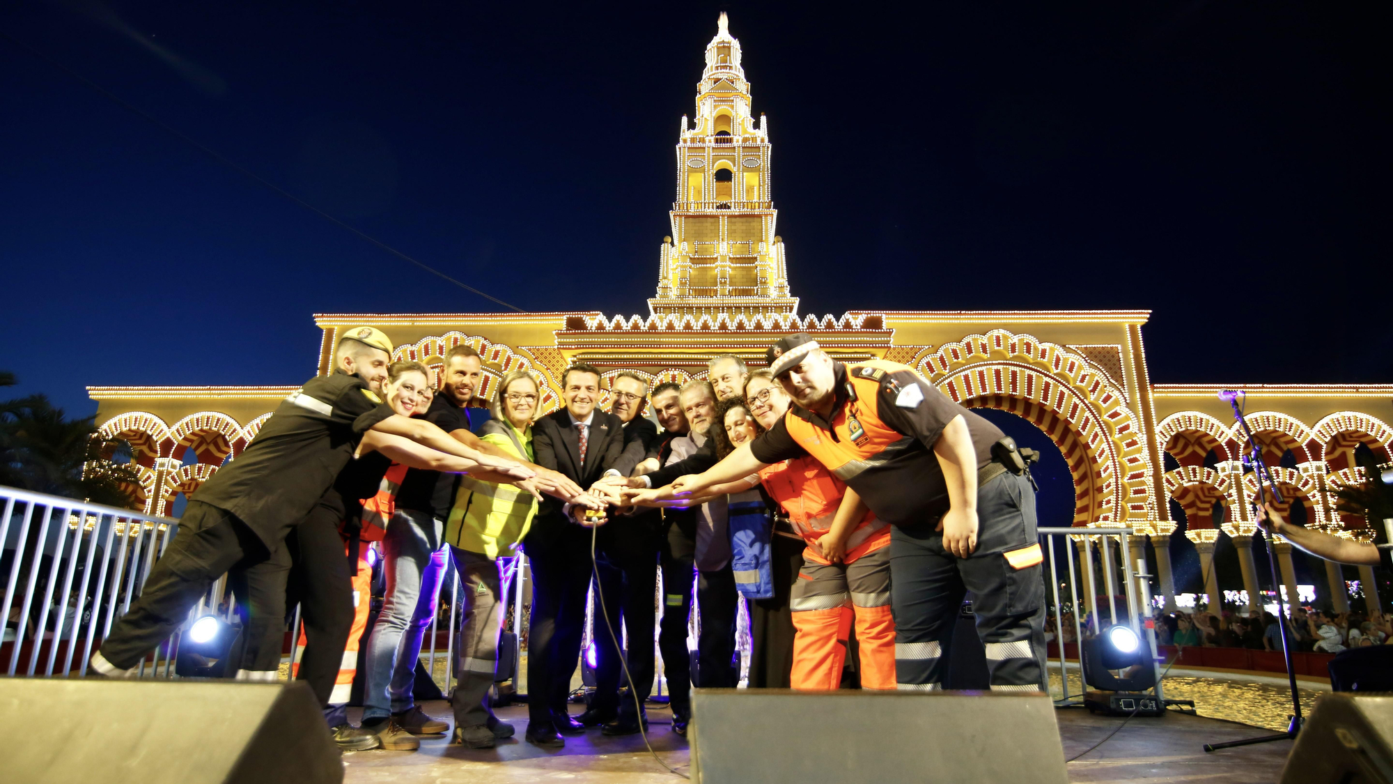 Las imágenes del alumbrado de la Feria de Córdoba 2026
