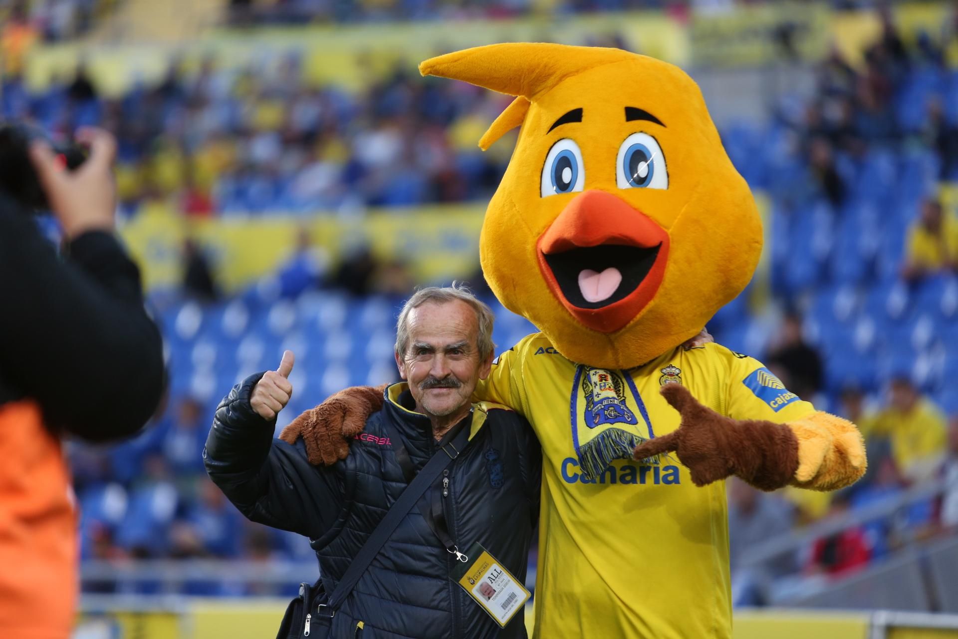 Imágenes del partido entre la UD Las Palmas y el Espanyol. (Alejandro Ramos).