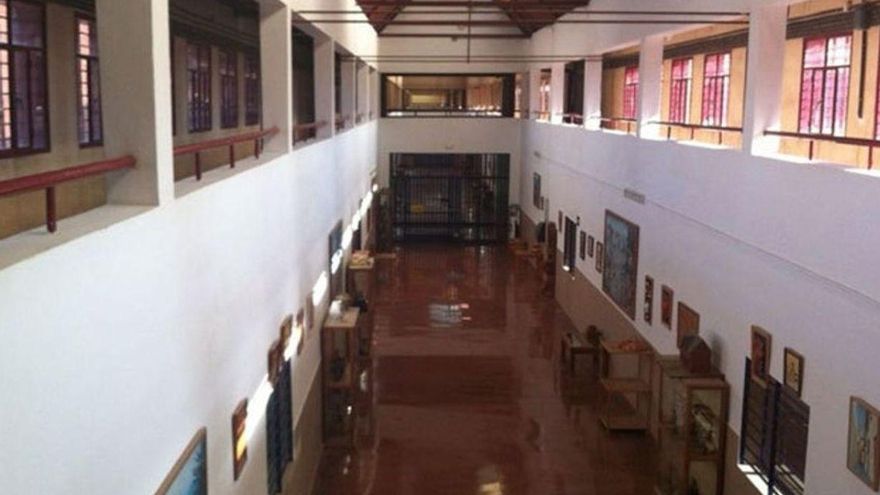 Interior del centro penitenciario de Badajoz. / elDiarioex