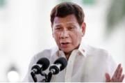 El presidente filipino, Rodrigo Duterte