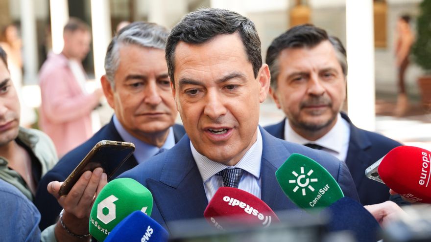 El presidente de la Junta de Andalucía, Juanma Moreno (Fotografía de archivo)