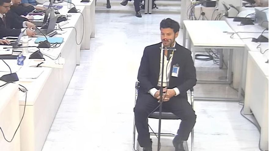 Willy Bárcenas, en el juicio de la Kitchen.