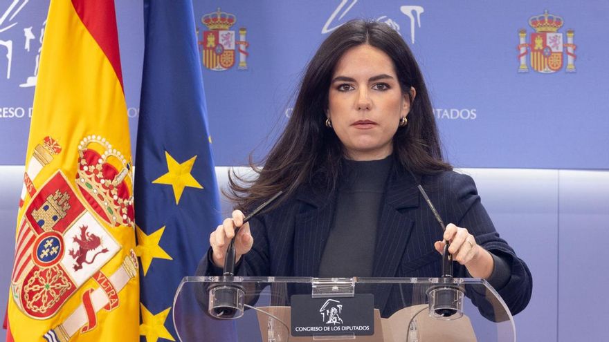 La portavoz de Vox en el Congreso, Pepa Millán.