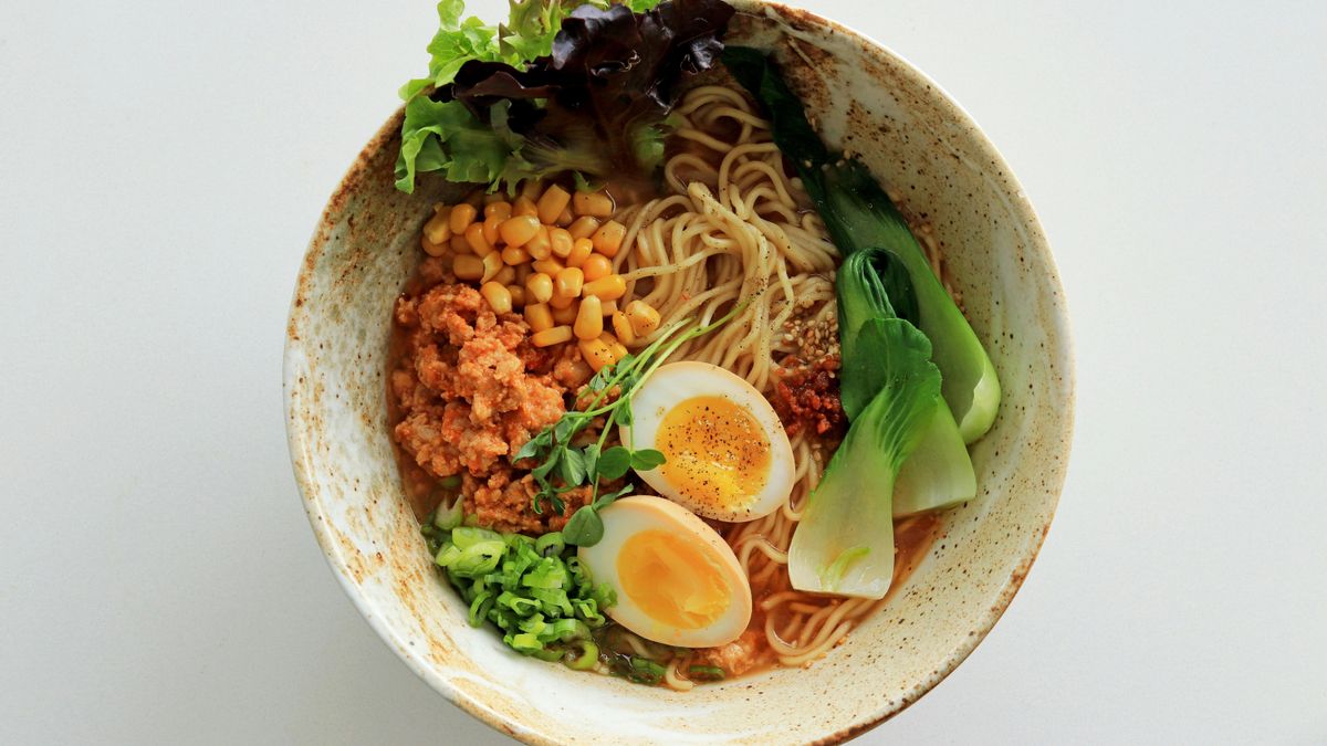 Ensalada de ramen.