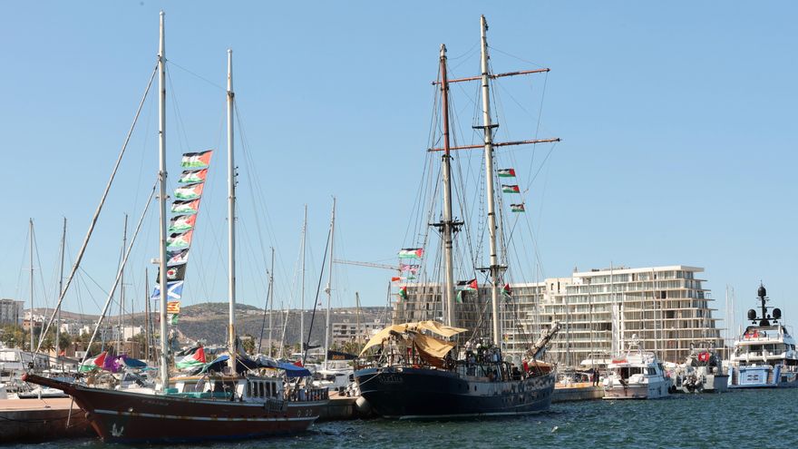 La Global Sumud Flotilla estima su llegada a Gaza en un plazo de entre cinco y ocho días