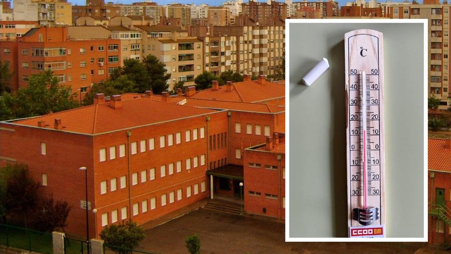 Aulas por debajo de 10 grados: denuncian las condiciones térmicas "extremas" en los centros educativos de Aragón