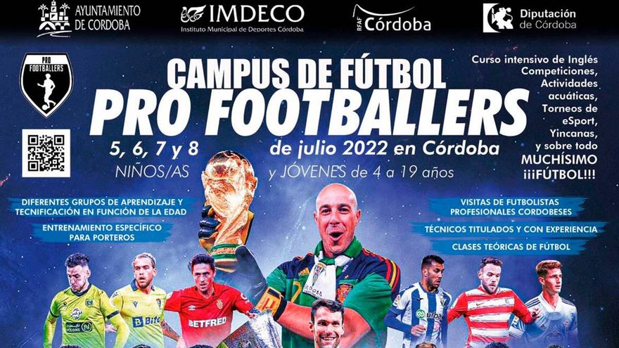 Una experiencia única: llega el Campus de Fútbol Pro Footballers