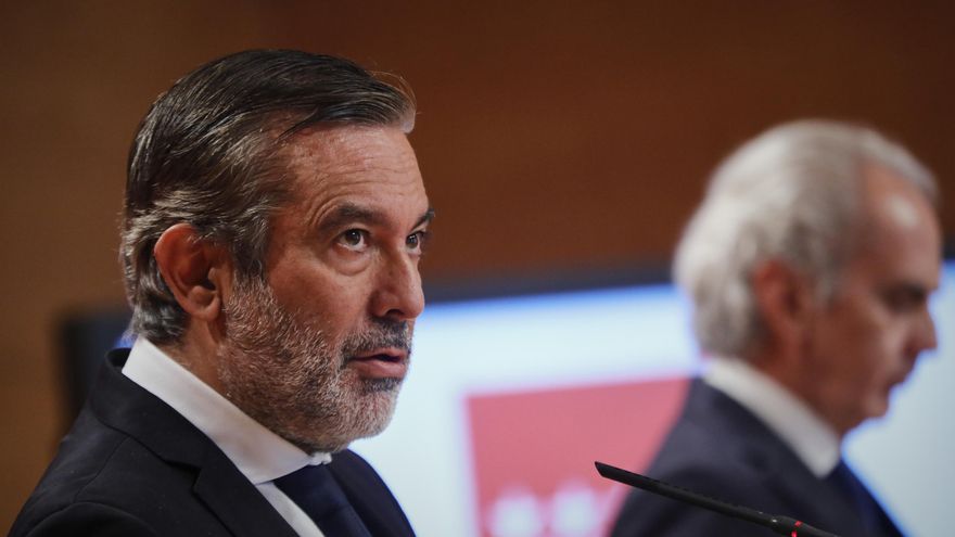 El consejero de Justicia, Interior y Víctimas, Enrique López. Archivo.