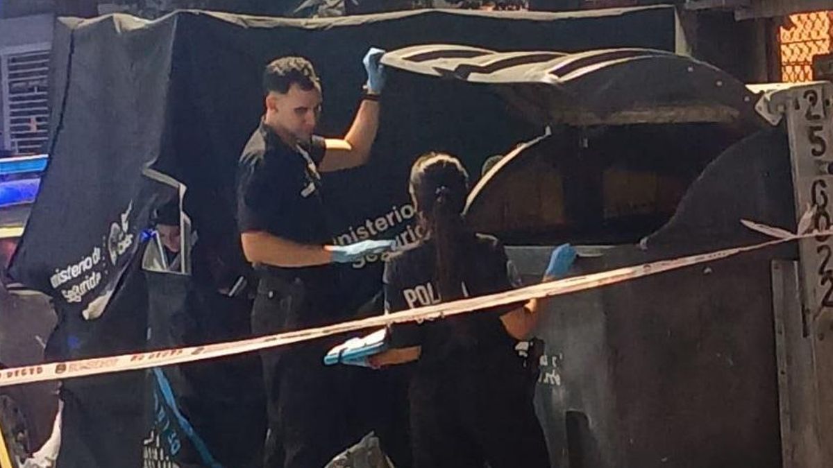 El lugar de la tragedia