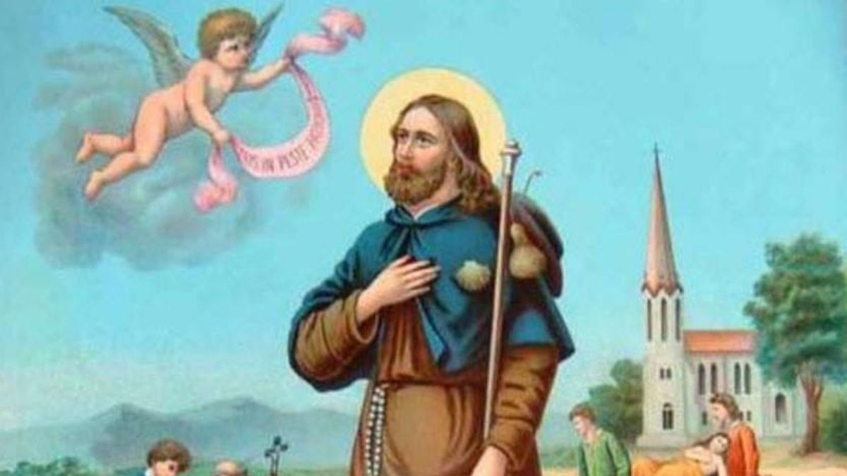 Día de San Roque, patrono de los perros y de los enfermos, especialmente de aquellos que sufren de peste o enfermedades contagiosas