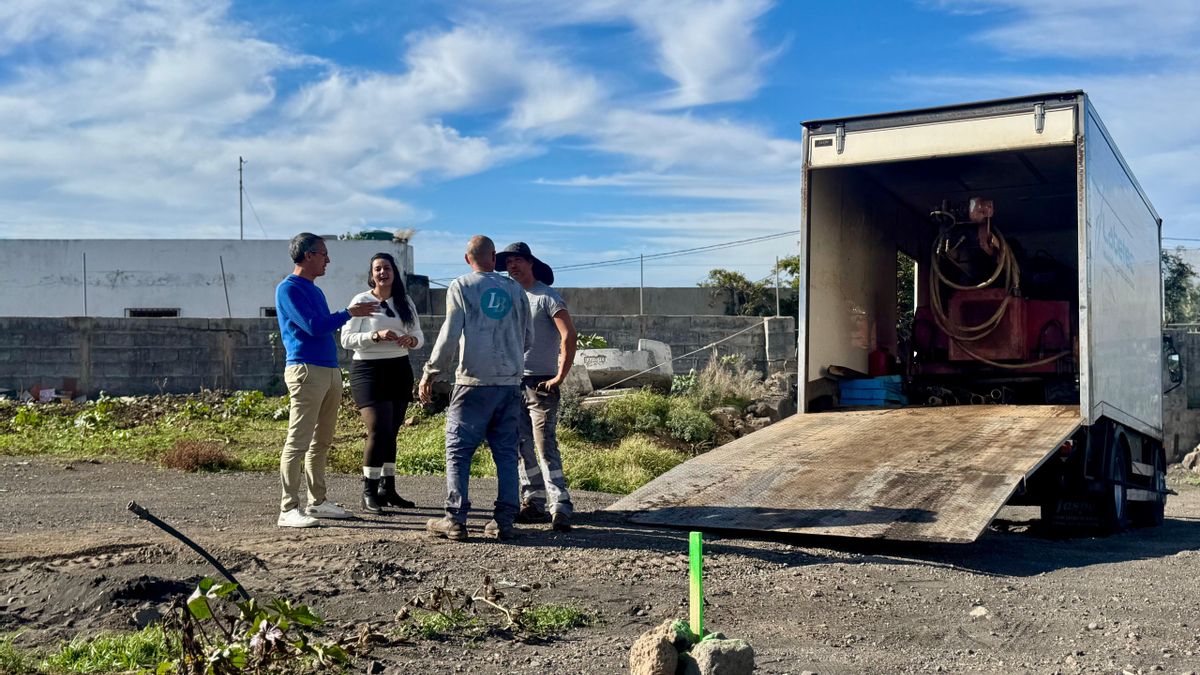 Visita a la zona en la que  se realizan las castas en Callao para definir los cimientos de las futuras 120 viviendas sociales.