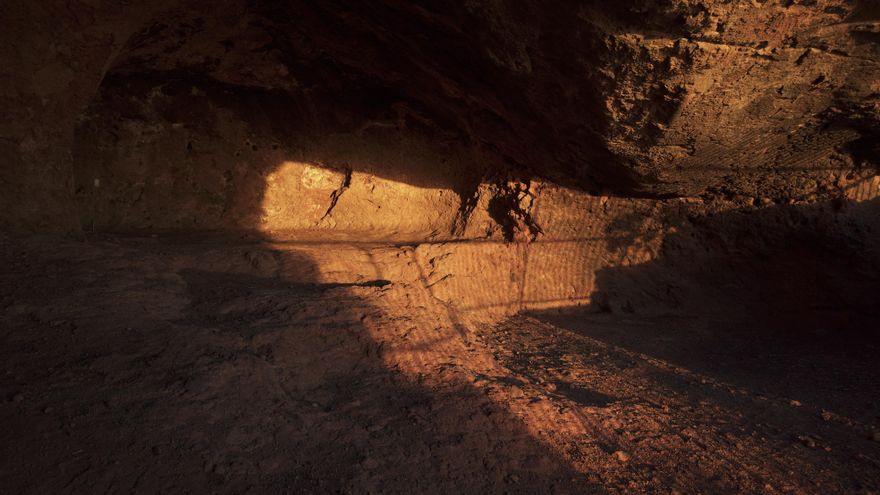 Puesta de sol del solsticio de invierno en el Santuario del Risco Chapín.