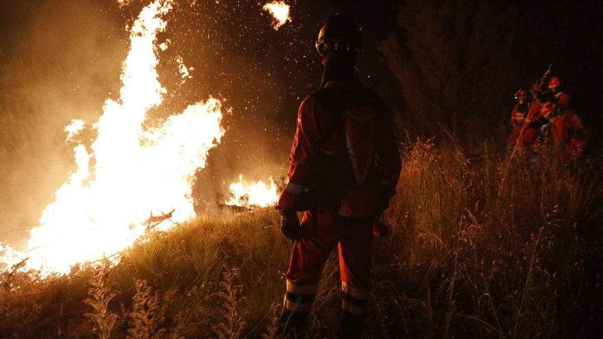 Lunes de ceniza en Navarra: un fuego imparable arrasó la comunidad de este a oeste
