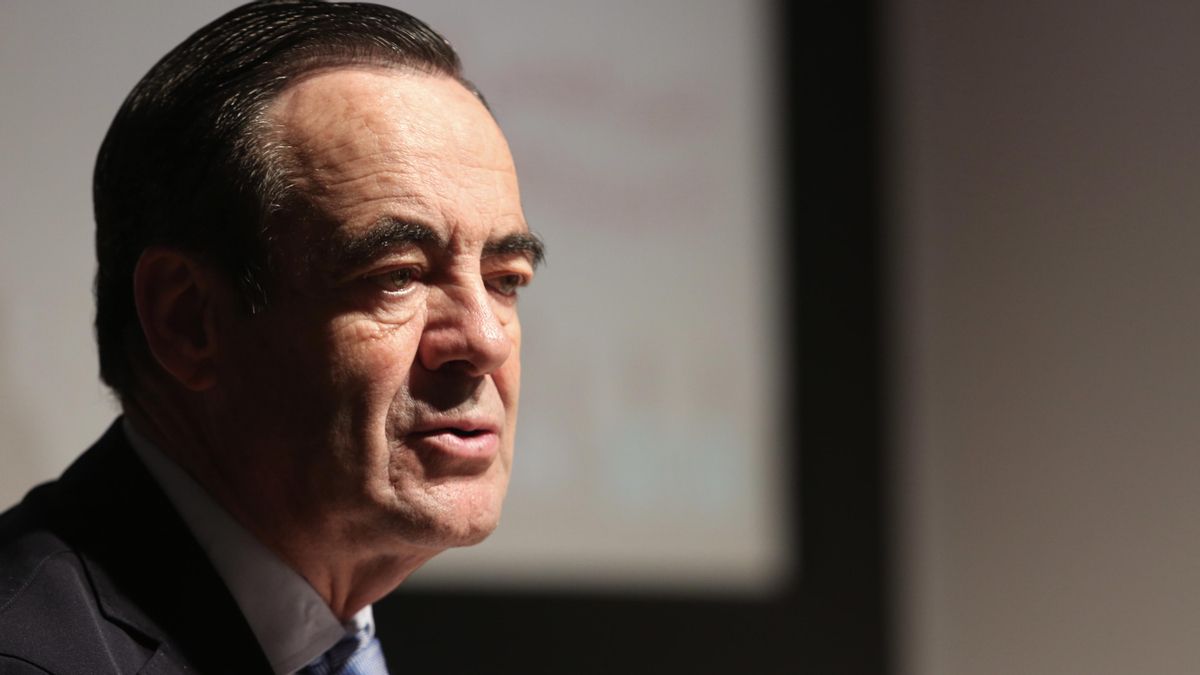 José Bono, ex ministro de Defensa, durante su intervención en la III Conferencia Internacional por el Diálogo y la Paz en el Sáhara Occidental.