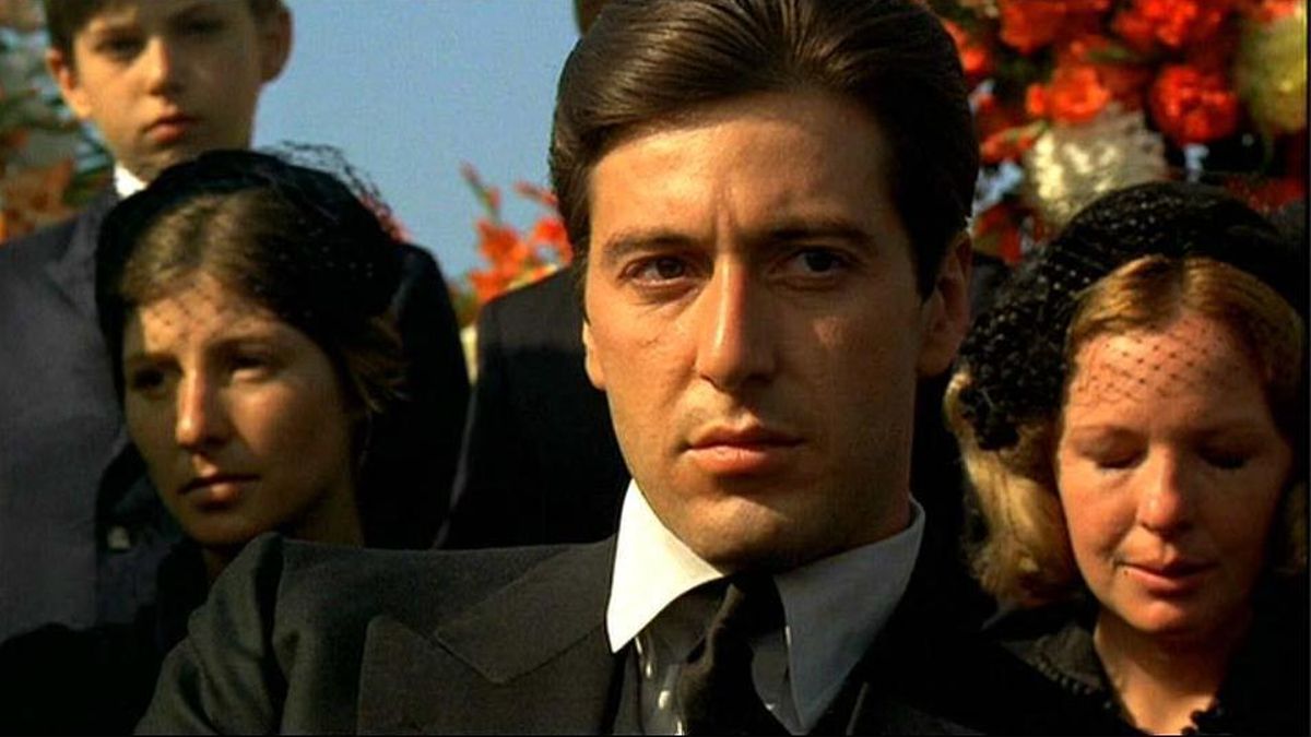 Al Pacino en un fotograma de 'El padrino'