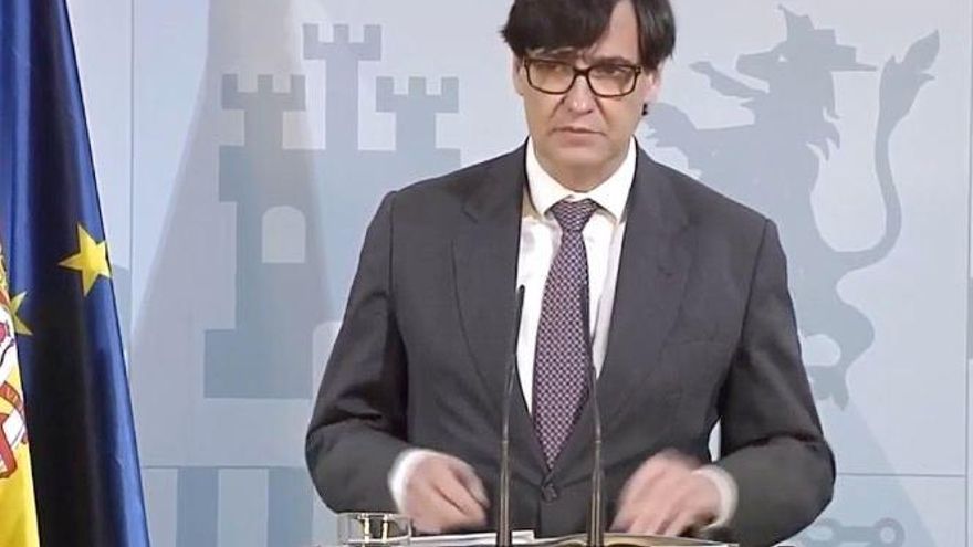 El ministro de Sanidad Salvador Illa