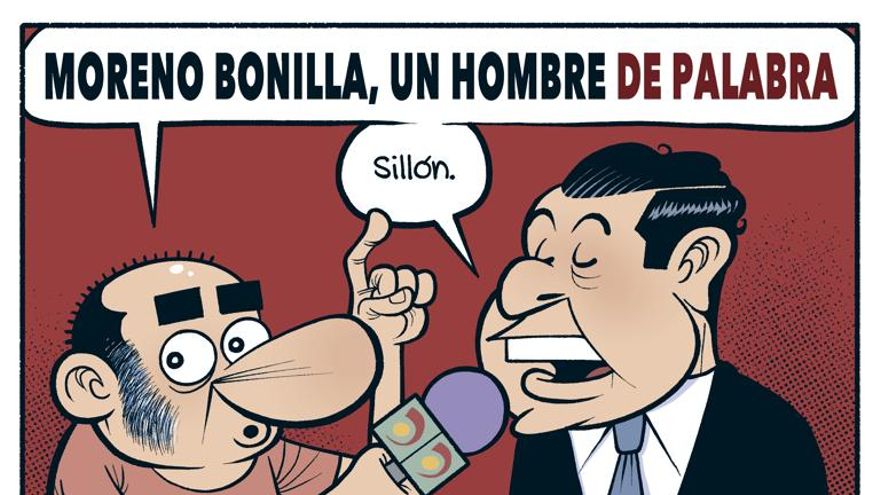 Moreno Bonilla, un hombre de palabra