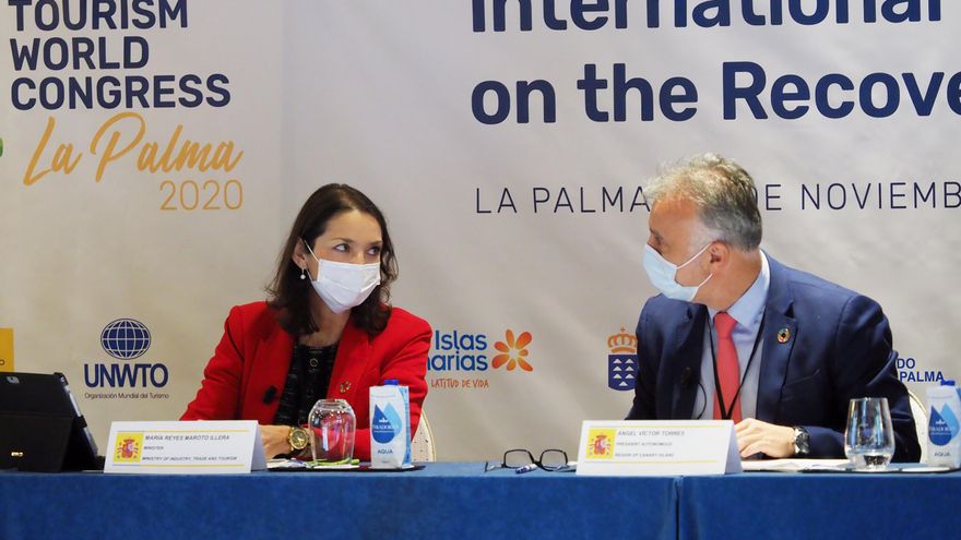 Representantes del turismo mundial se adhieren a la 'Declaración de La Palma' para recuperar los viajes internacionales seguros