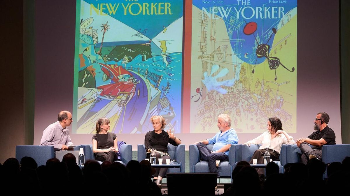 Xavi Serra, Luci Gutiérrez, Françoise Mouly, javier Mariscal, Ana Juan y Sergio García