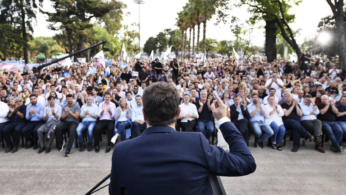 Axel Kicillof en el cierre de campaña