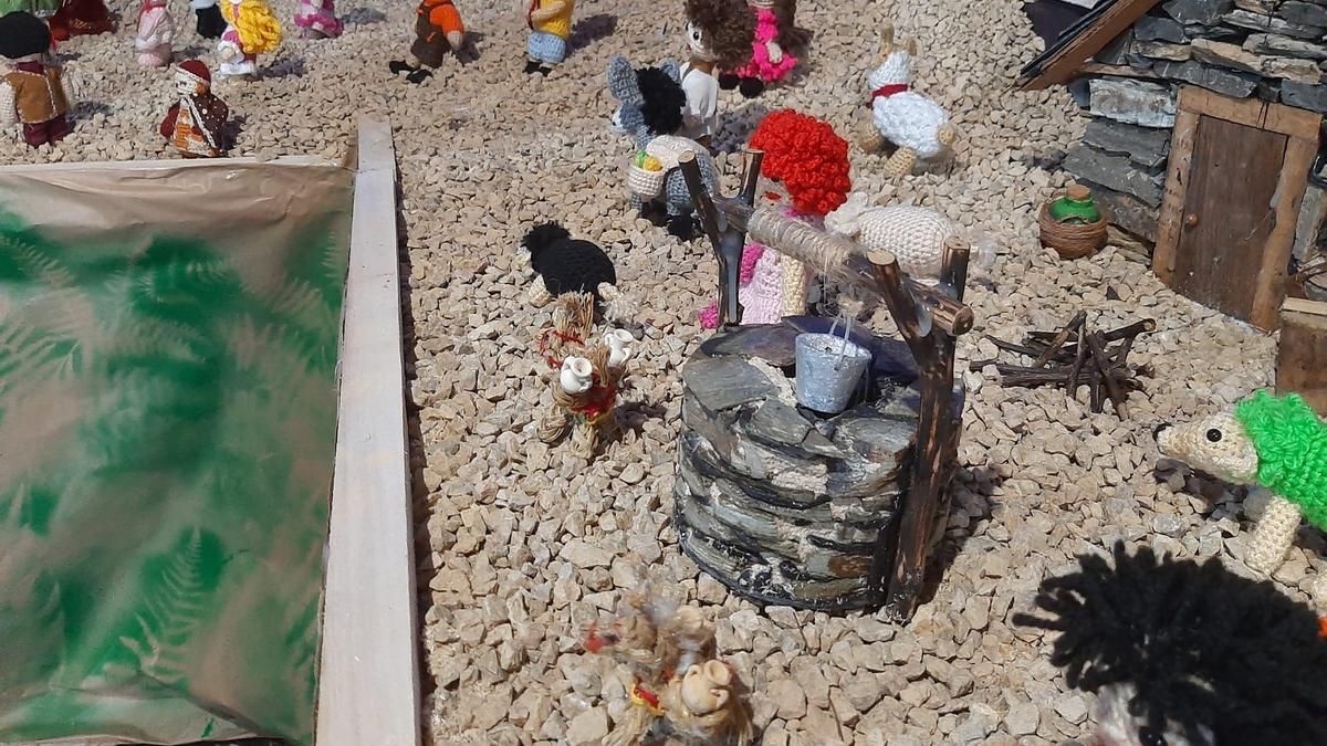 Belén de Carracedelo, obra de Ángel Rodera 'Gelo'. 