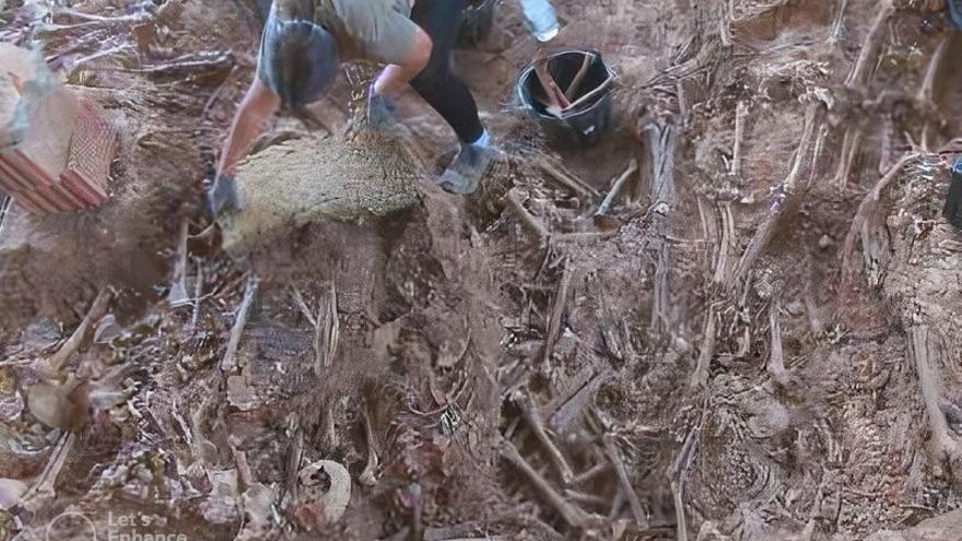 Pico Reja, la fosa común del franquismo en Sevilla de la que se han extraído un millón y medio de huesos