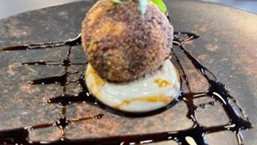 'Croquetamente Hablando' del restaurante '928 Capital' (Las Palmas de Gran Canaria).